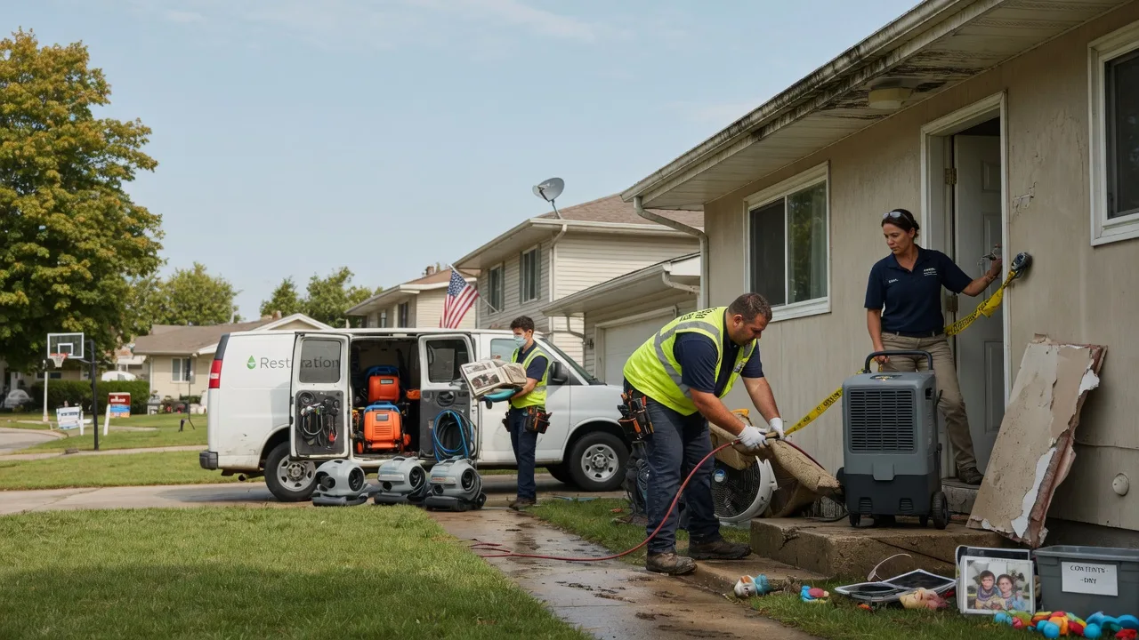 Water Damage Restoration in Kingman, IN near me